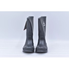 Kamik Kids Kamik Stomp Round Toe Synthetic Black Rain Boot Size Youth 9