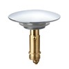 RLECS 58x16mm Brass Downcomer Pop up Core Pop up Drain