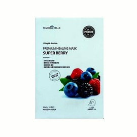 Marie & Tell Healing Mask Pack 25ml 10 Sheets Sleep Mask Soothing Pack Moist Cleansing Skin Care Moisturizing Cash on Delivery or Pay upon Order / 마리앤텔 힐링 마스크팩 25ml 10매 수면 마스크 진정 팩 촉촉 클렌징 스킨 케어 보습 착불 또는 주문시 결제