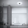 BRILONER Leuchten 2300-018 LED Bathroom Ceiling Light with Chrome Cap,