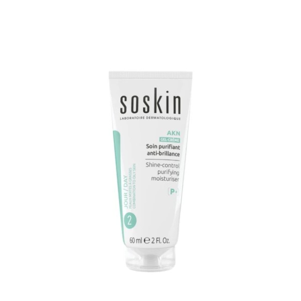 Soskin Akn Gel-Cream 60ml & Cleansing Gel 60ml