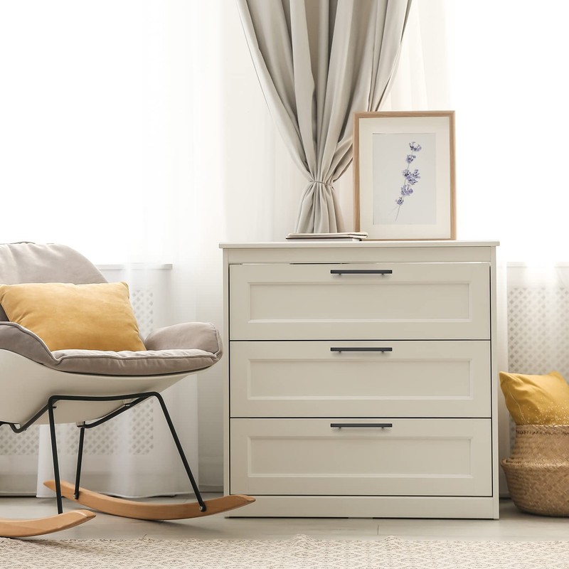 Ravinte Black Cabinet Handles 30 Pack 6-3/10 inch Matte Black