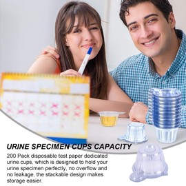 Epoxy Mixing Cup, Mixing Cup, Plastic Measuring Cup, Transparent Measuring Cup, Disposable Mixing Cup, Disposable Resin Dispenser, Resin Cup, 200 Pieces