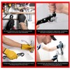 Angle Stop Removal Tool Nickel Plated Steel Angle Stop Wrench