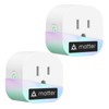 meross Matter Smart Plug Mini, Easy Setup, 100% Privacy Smart