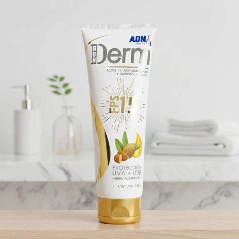 Derm Crema Hidratante Aceite Almendra Fps 240ml