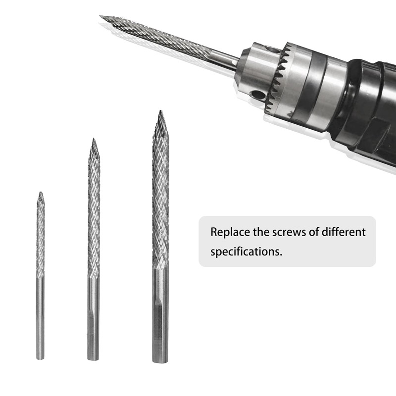ZERINT Tire Repair Patch Tools Complete Kit - 42mm Steel