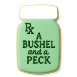 Pill Rx Bottle 3.75 Inch Cookie Cutter from The Cookie Cutter Shop – Tin Plated Steel – Made in the USA