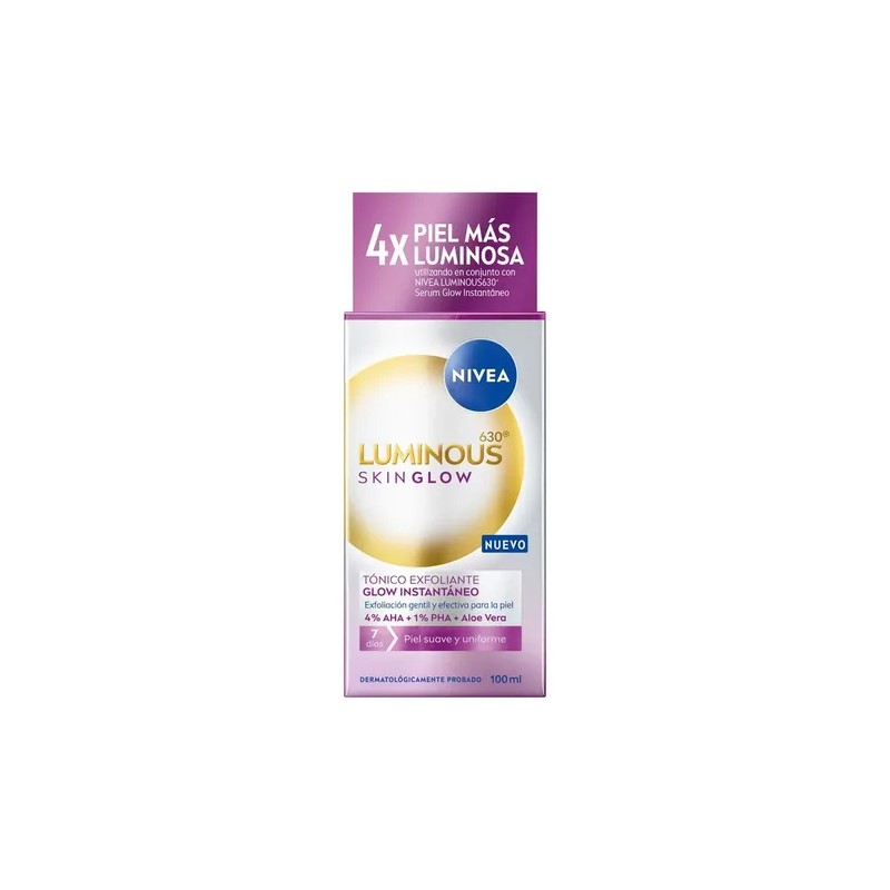 Nivea Luminous Skin Glow Tonico Exfoliante 100ml