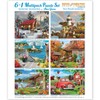 Bits and Pieces – 6-in-1 Jigsaw Multi-Pack - 300, 500,