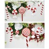 Red and White Lollipop Christmas Decorations Small Combinations Red and