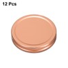 uxcell 12Pcs Wide Mouth Mason Jar Lids, Mason Canning Jar