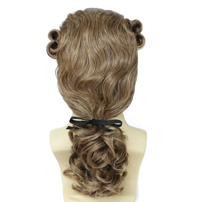 Judge Colonial Wig for Men Funny Crazy Wigs Washington Halloween