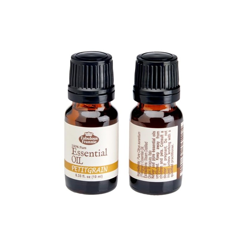 Fabulous Frannie Petitgrain 100% Pure, Undiluted Essential Oil Therapeutic Grade