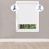 4pcs Roller Window Shade Outside Mount Brackets with Screws, Curtain