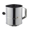 Avanti 12884 Stainless Steel Crank Handle Flour Sifter, 5 Cup