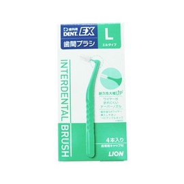 Lion DENT.EX Interdental Brush, Pack of 4, L