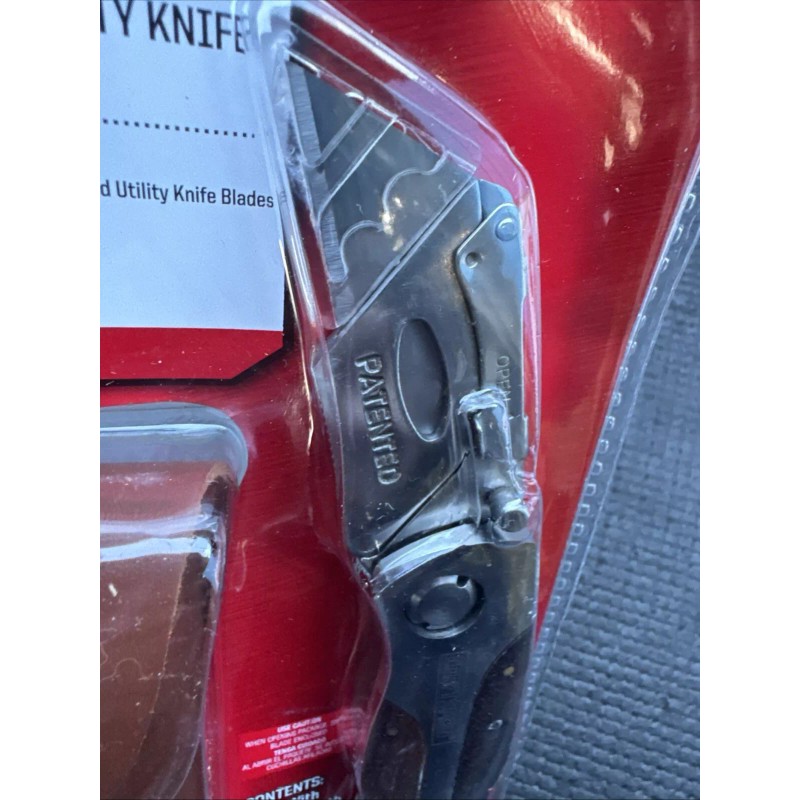Craftsman Sears Craftsman Nos Folding Lockback Utility Knife 94845 Wood