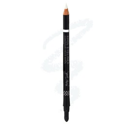 Jillian Dempsey Khôl Eyeliner | Waterproof Eyeliner Pencil with Built-in Smudger | Long-Lasting Intense Color | Vegan I FTA White
