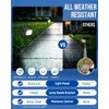 Solar Spot Lights Outdoor Waterproof, Solar Spotlights 10 Pack Cool