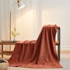 Aormenzy 50x60 Throw Blanket, Soft Cozy Acrylic Throw Blanket, Cable