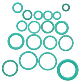 Zerodeko 270pcs Automotive Air Conditioning Sealing Ring Assortment Kit Butyl Repair Seals for Compressor Essential for Preventing Leakage Car Systems