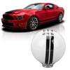 Gear Shift Knob with 3 Adapters Comfortable Grip 6 Speed
