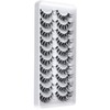 3D False Eyelashes, Natural Eyelashes, Pure Handmade Natural Look, Fluffy