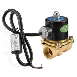 Heschen Brass Solenoid Valve 2W-200-20 Direct Acting 110 VAC PT3/4 Normally Closed Compressed Air Water Water Air