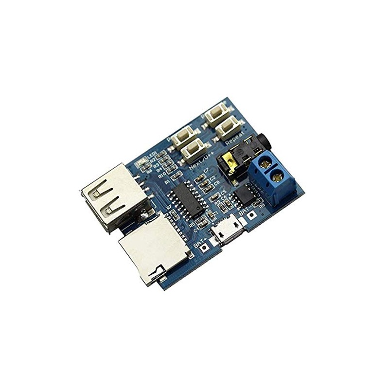 Xsdjasd MP3 Lossless Decoding Board Mp3 Decoder Module TF Card
