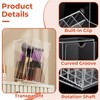 Udefineit Make Up Brush Holder Organizer, 17 Slots Acrylic Makeup