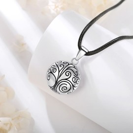 EUDORA Harmony Necklace Pregnancy Vintage Angel Caller Chime Bola Ball Wishing Pendant for Women