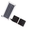 Solar Powered Fan 50W Light Portable Multi Purpose Strong ABS