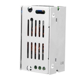 Buck Module Voltage Regulator Vehicle Step-Down Converter Adjustable DC DC Input High Efficiency 10-90VDC Output 2-60VDC 70X38X31MM, Default