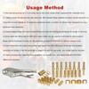 JZWELD Hose Repair and Assembly Kits, 1/4" ID Torch Hose
