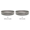 Ultralight Titanium Frypan Outdoor Camping Hiking Picnic Cooking Frying Pan
