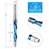 Downcut Spiral Flush Trim Router Bit, 1/4 Inch Shank Solid