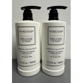 Gilchrist & Soames 2 Pack Set Gilchrist & Soames LONDON Collection BODY LOTION 12.2oz pump