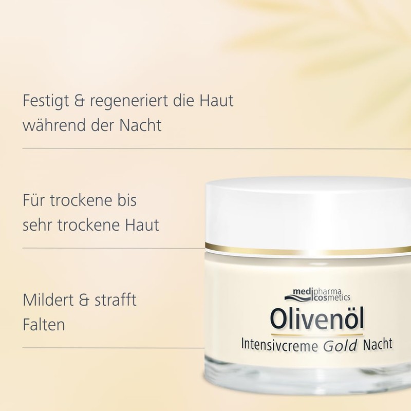Olive Oil Intensive Cream Gold Cell Active Night Cream -
