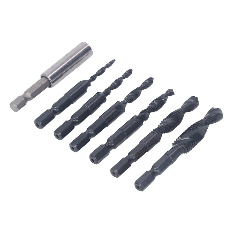 Hex Shank Combination Drill Tap 3 in 1 High Speed