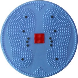 Acupressure Twister Big Disc Acupressure Pyramid & Magnetic Treatment Therapy (Blue)