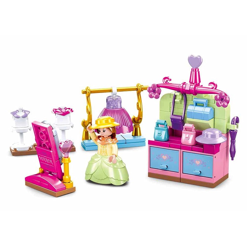 Sluban M38-B0903 Village - Clothes Store, Multi-Colour