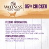 Wellness 95% Chicken Natural Wet Grain Free Canned Dog Food,