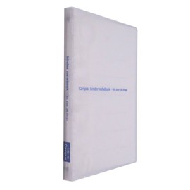 コクヨ(KOKUYO) ルーズリーフ バインダー キャンパス スリム B5 26穴 最大30枚 透明 ル-P733T