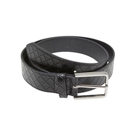 Urban Classics Men's Belt, black / silver