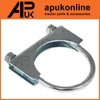 APUK Exhaust Silencer Pipe Tube Saddle Clamp 83mm Replacement for