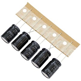 20 x chemical capacitor wheel. 1000µF 10V 105°C; RJF-10V102MH4#-T4; 1000uF