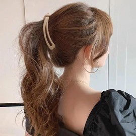 Banana Clips Hair for Fine Thick Hair 3Pcs Large Banana Hair Clip for Women Girls Non Slip Banana Barrettes Strong Hold Hair Fish Hair Accessories Banana Hair Claw Clip