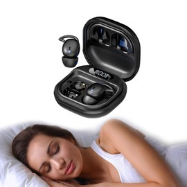 Kopfhörer zum Schlafen kabllos Bluetooth Wireless Mini Sleep Earbuds Headphones Schlafkopfhörer in-Ear unsichtbar klein Bluetooth Ohrhörer drahtlos schnurlos Kopfhoerer für kleine Ohren Seitenschläfer
