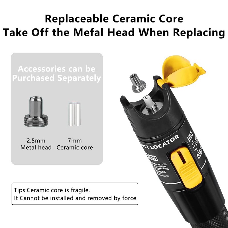 Visual Error Locator 50mW VFL Test Kit Range 50km 50mW